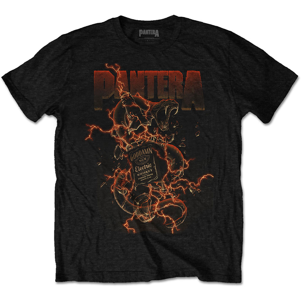 Tričko Pantera - Goddamn Whiskey, Unisex,Čierna,3XL