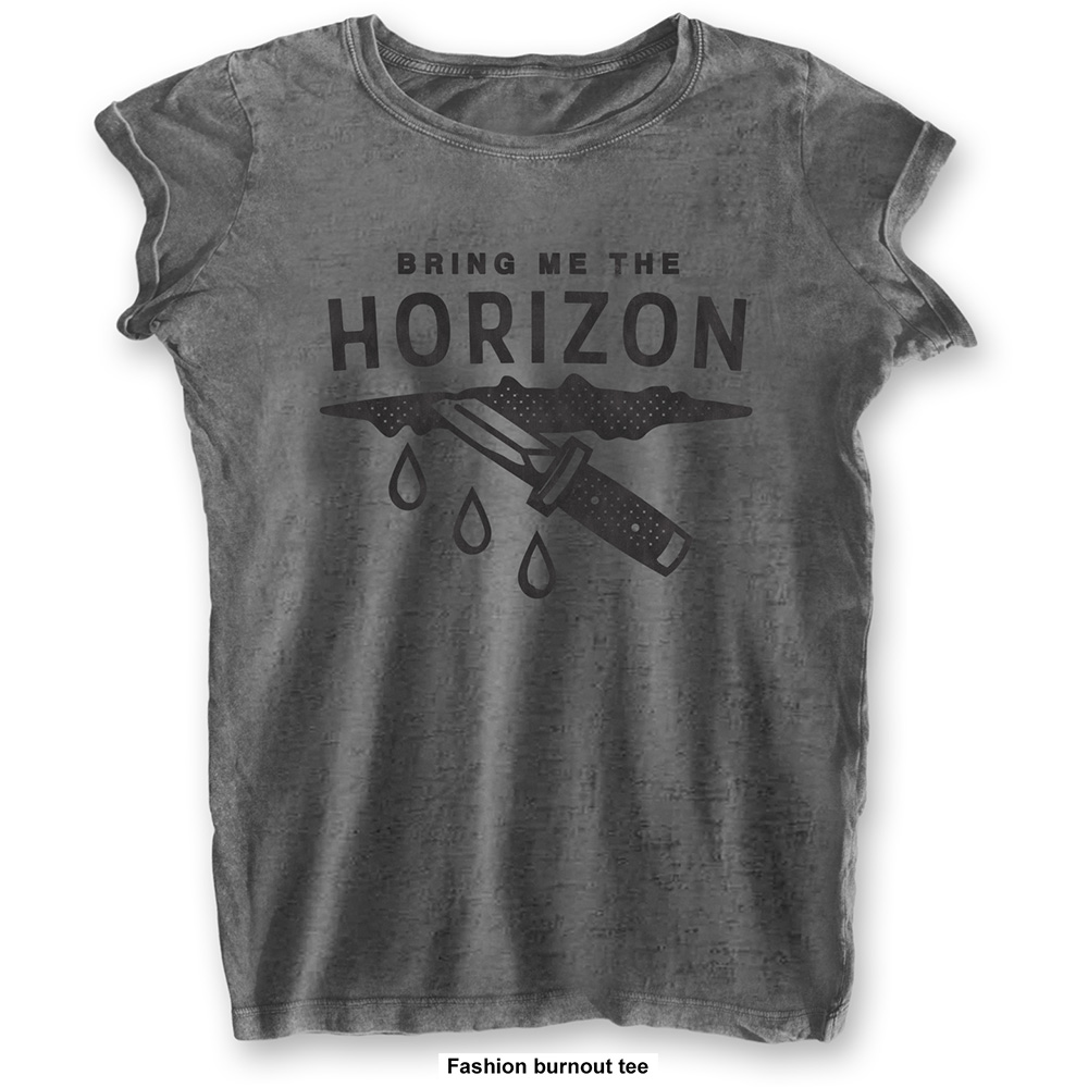 Tričko Bring me the horizon - Wound, Žena,Šedá,XS