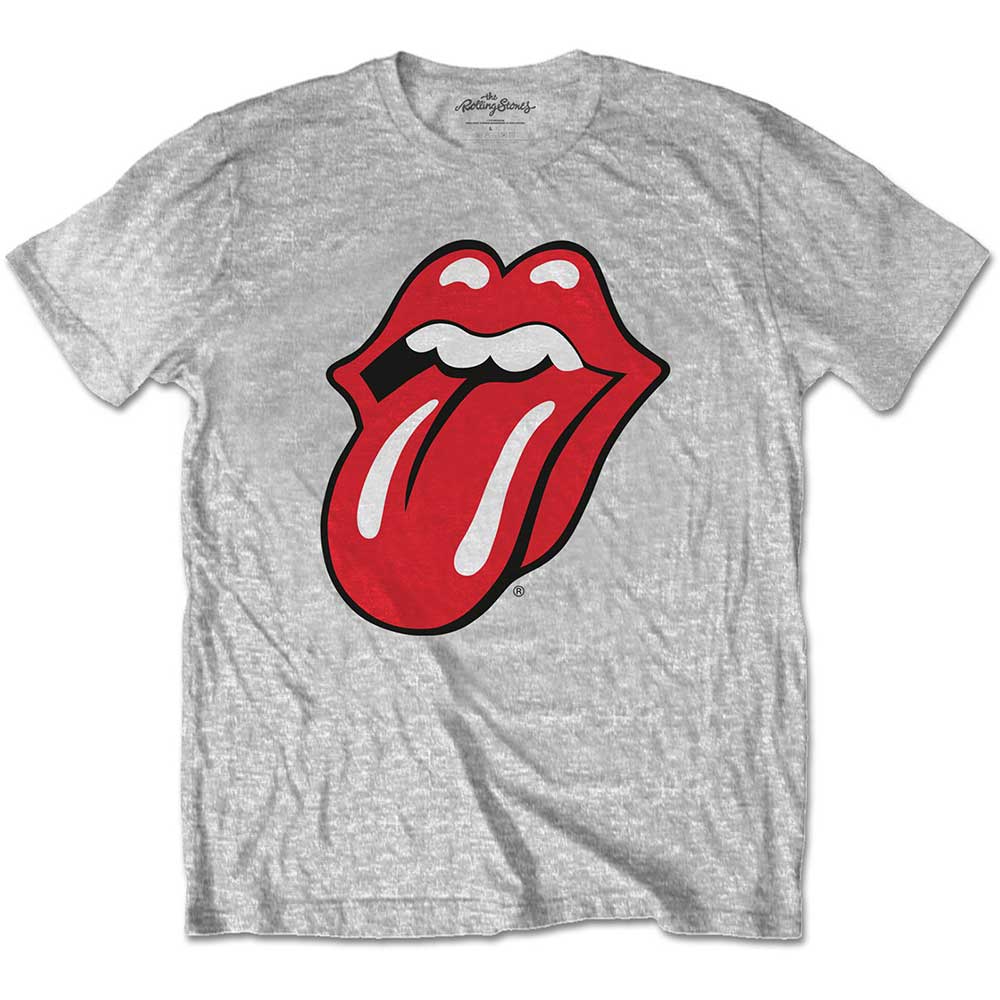 Tričko The Rolling Stones - Classic Tongue, Dieťa,Šedá,11 – 12 rokov