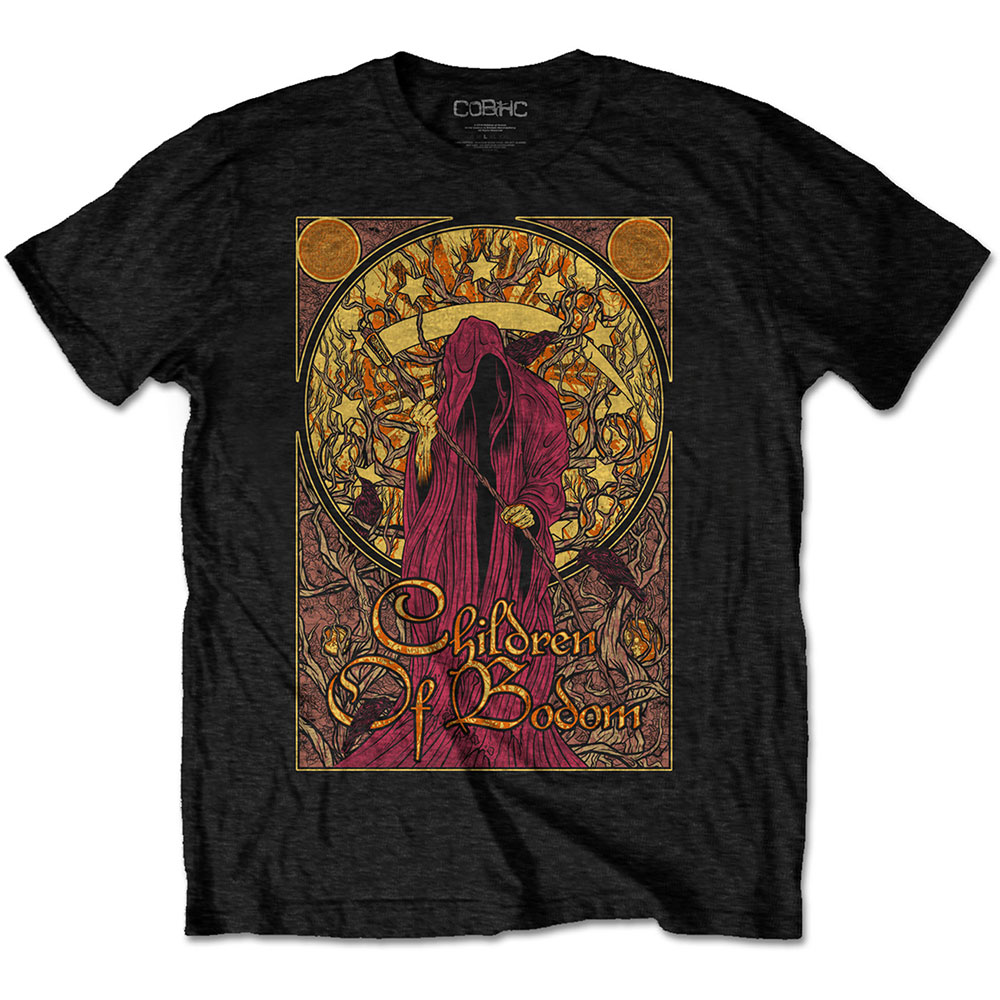 Tričko Children of Bodom - Nouveau Reaper, Unisex,Čierna,XXL