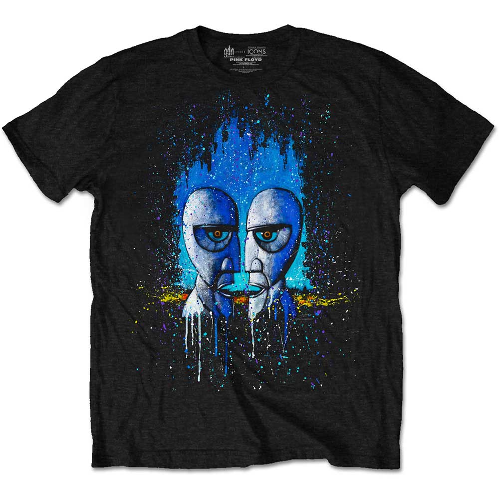 Tričko Pink Floyd - Division Bell Drip, Unisex,Čierna,XL