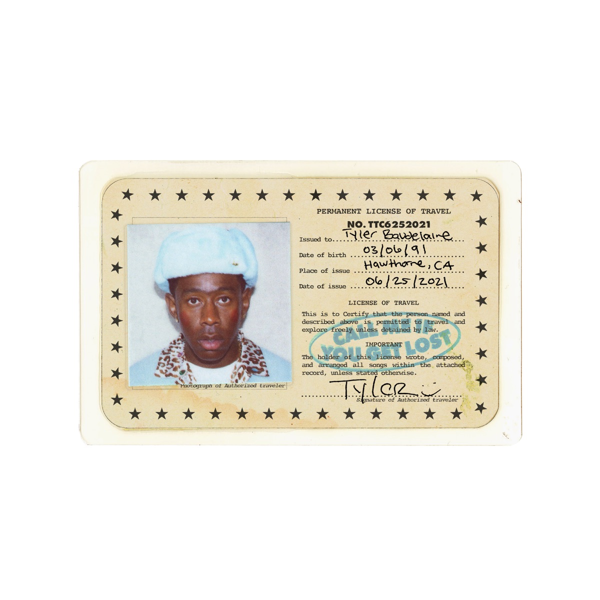 CD Tyler, the Creator - Call Me If You Get Lost