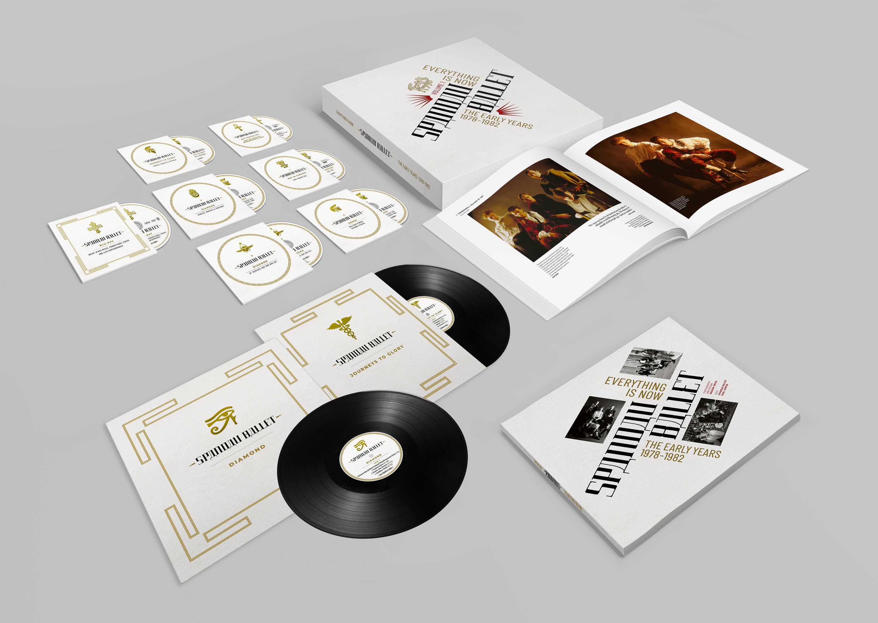 CD Spandau Ballet - EVERYTHING IS NOW - VOL 1: 1978-1982 (LIMITED 6 CD + 1 BR + 2 LP)