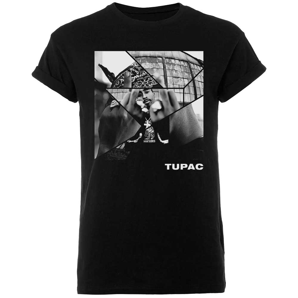 Tričko 2Pac - Broken Up, Unisex,Čierna,XXL
