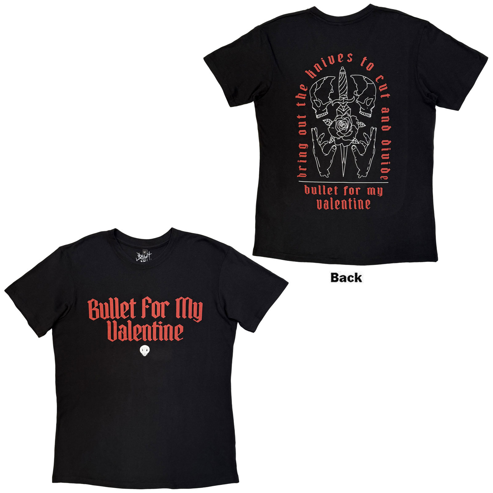 Tričko Bullet for My Valentine - Bring Out The Knives, Unisex,Čierna,XXL