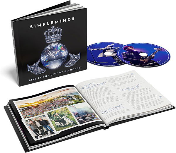 CD Simple Minds - LIVE IN THE CITY OF DIAMON