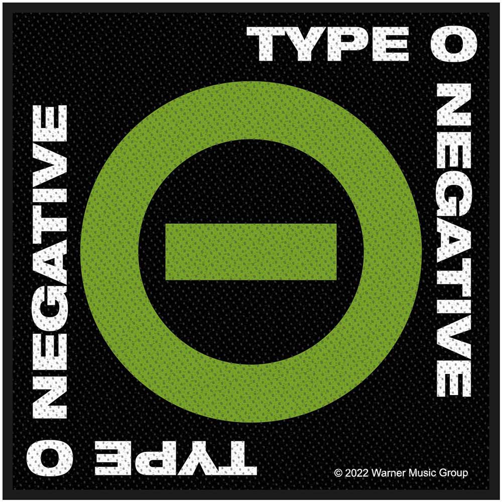 Nažehlovačka Type O Negative - Negative Symbol
