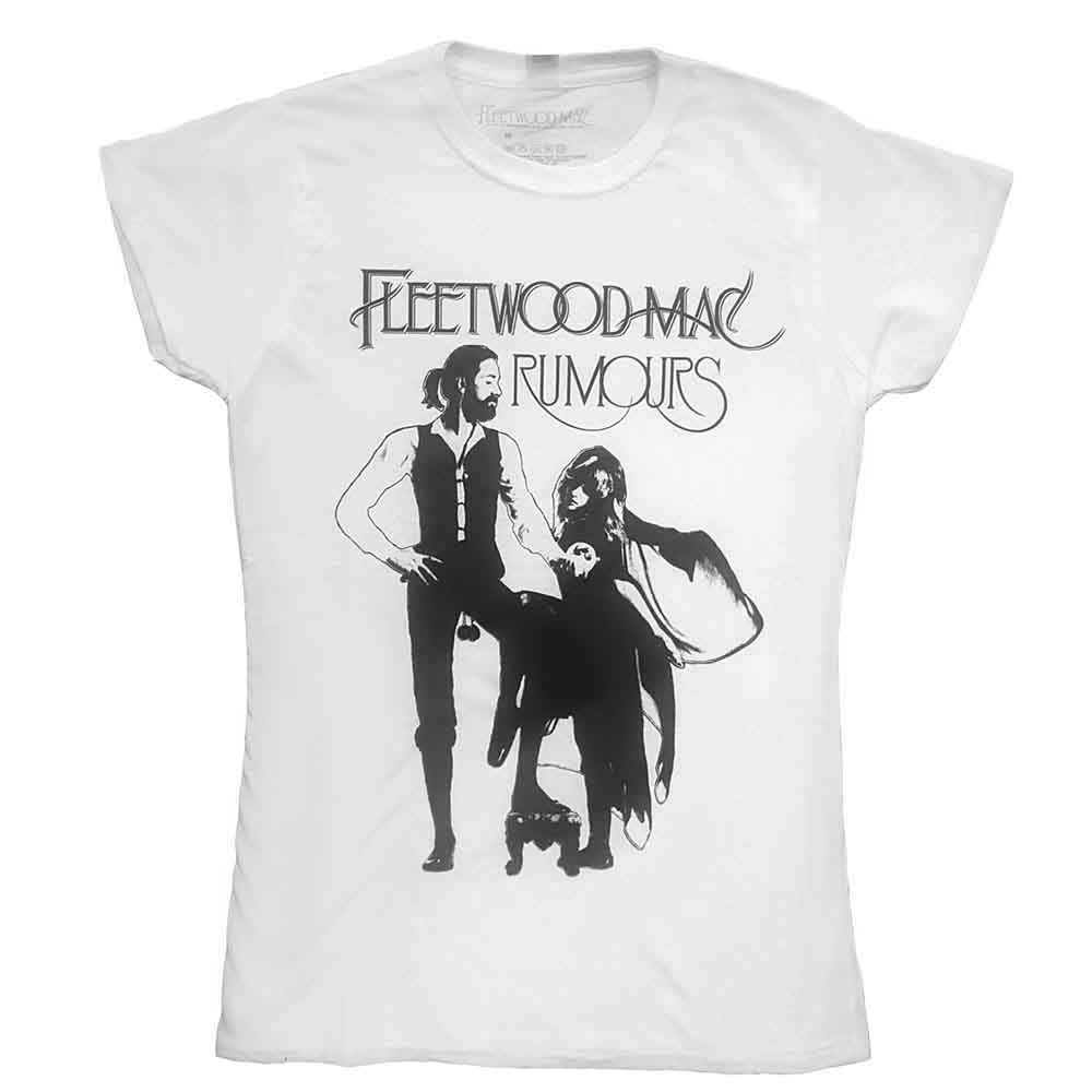 Tričko Fleetwood Mac - Rumours, Žena,Biela,XXL