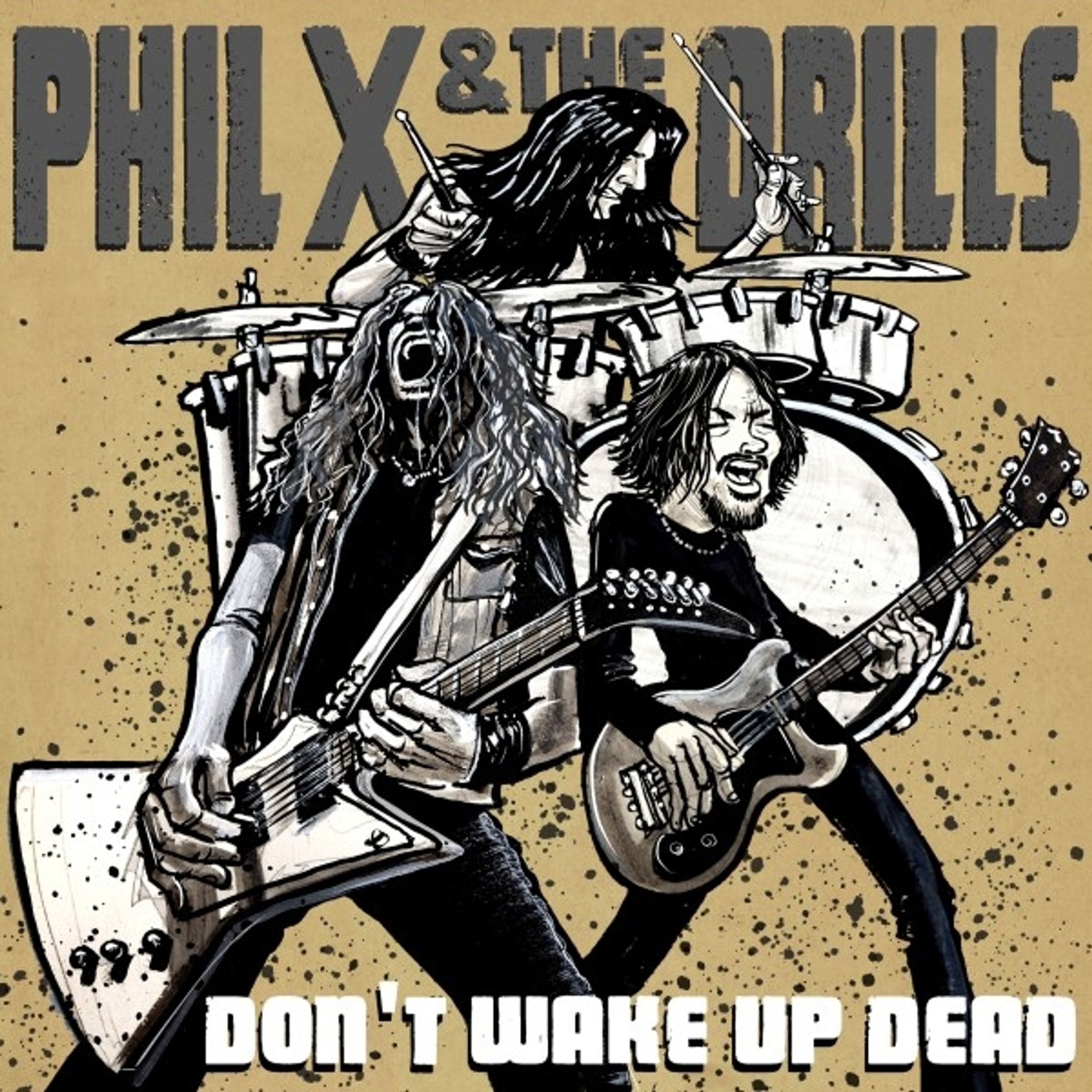 CD Phil X & The Drills - POW !! RIGHT IN THE KISSER