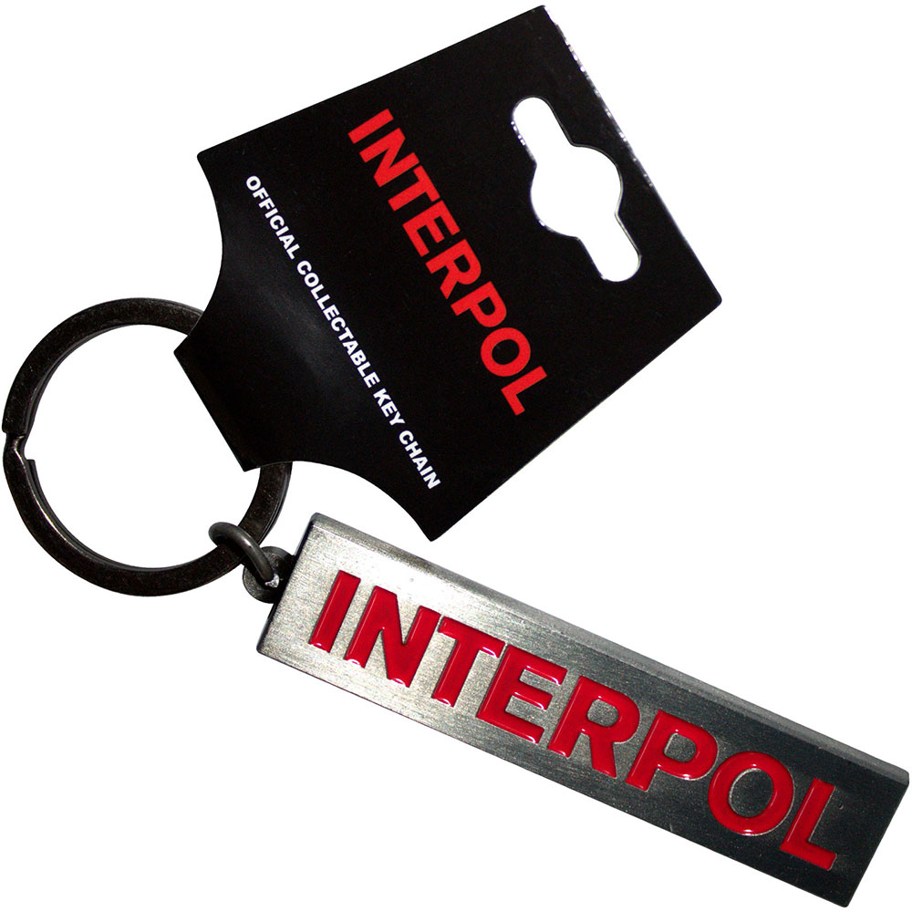 Kľúčenka Interpol - Text Logo