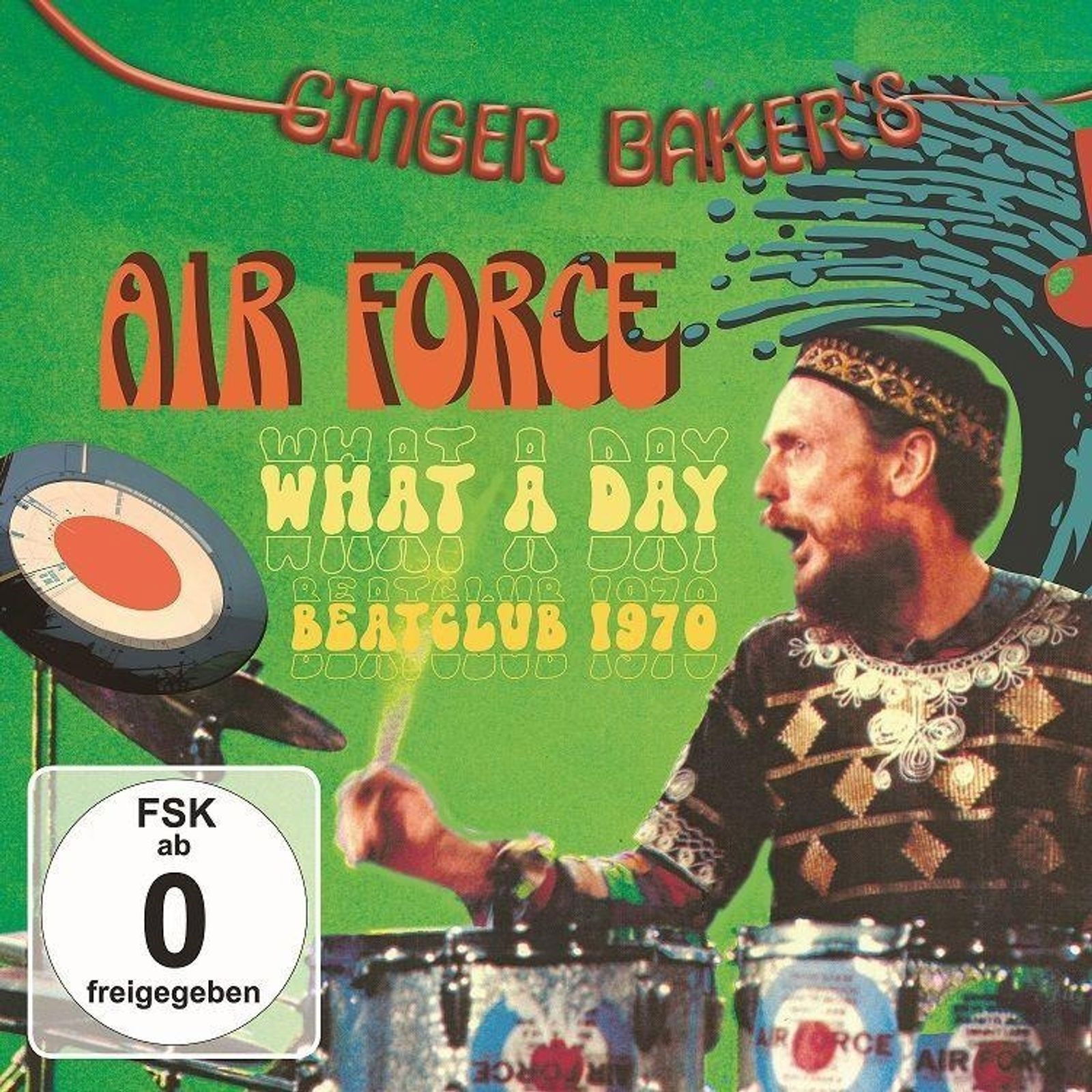 CD Ginger Baker's Air Force - WHAT A DAY - BEATCLUB 1970