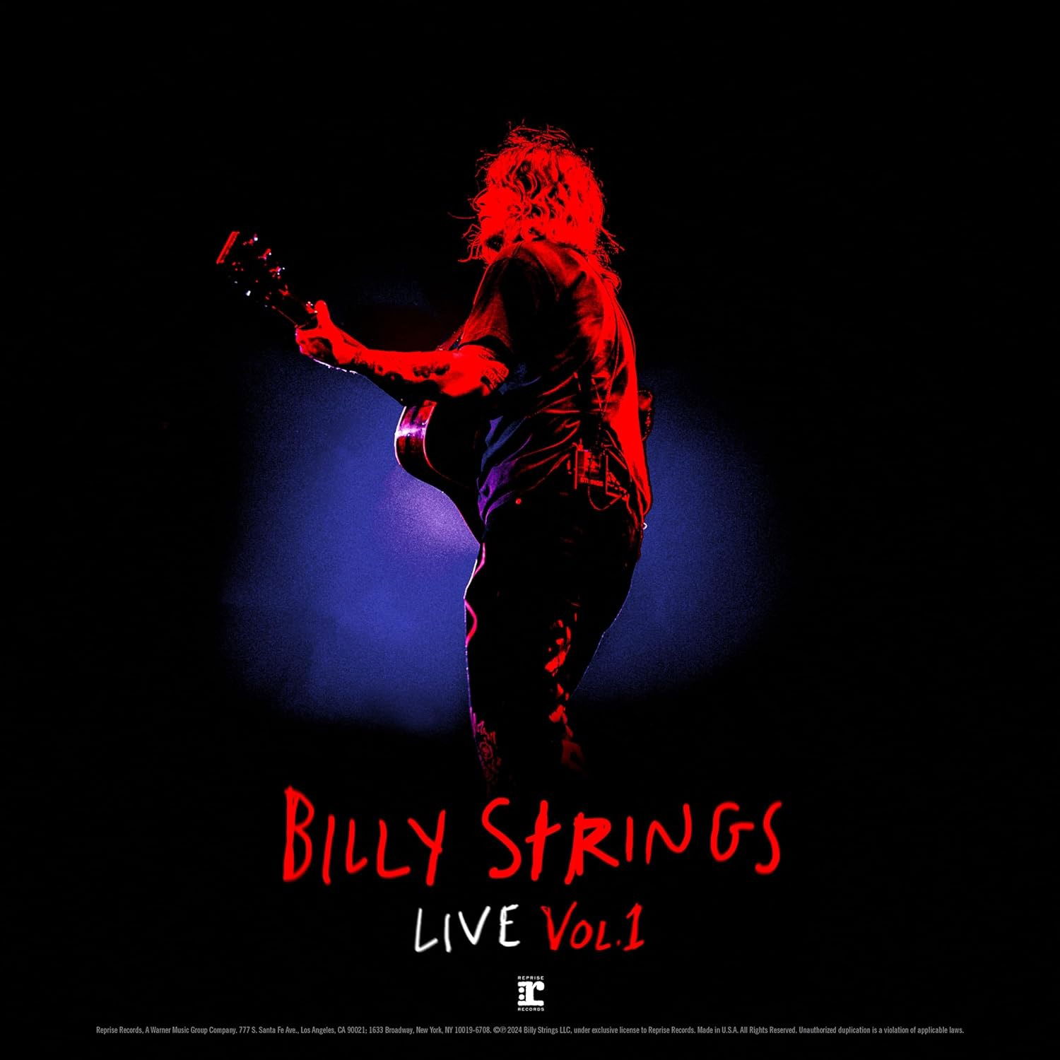 CD Billy Strings - BILLY STRINGS LIVE VOL. 1