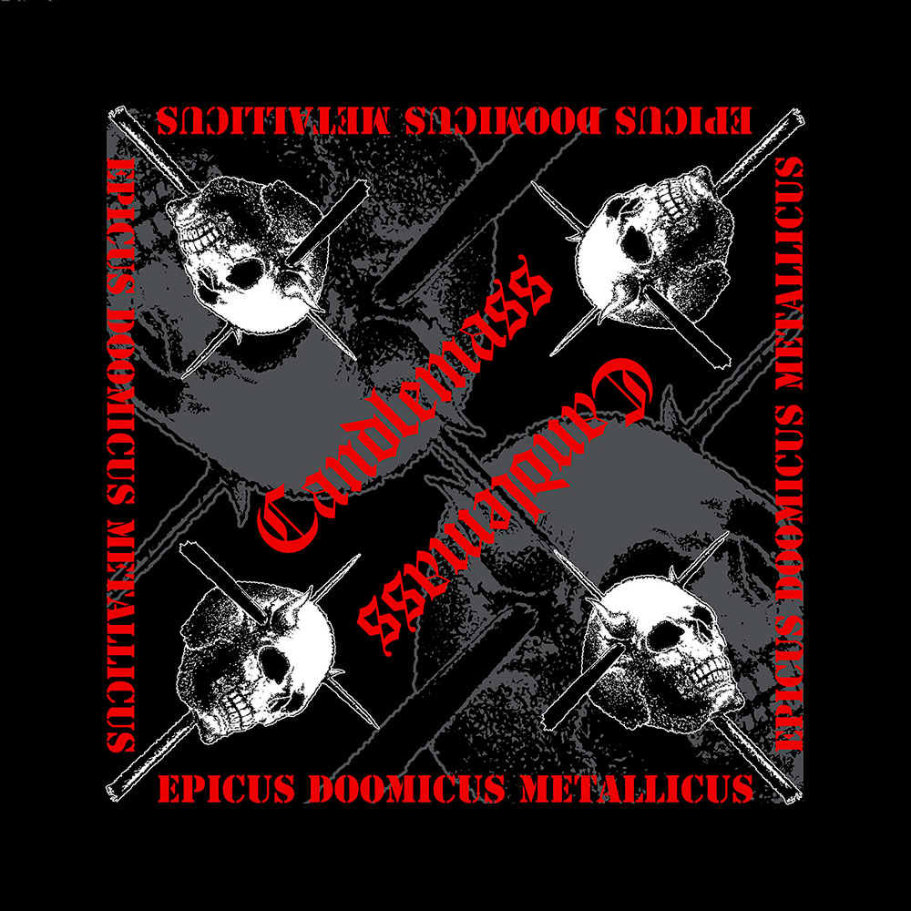 Šatka Candlemass - Epicus Doomicus Metallicus, Unisex,Čierna,Univerzálna