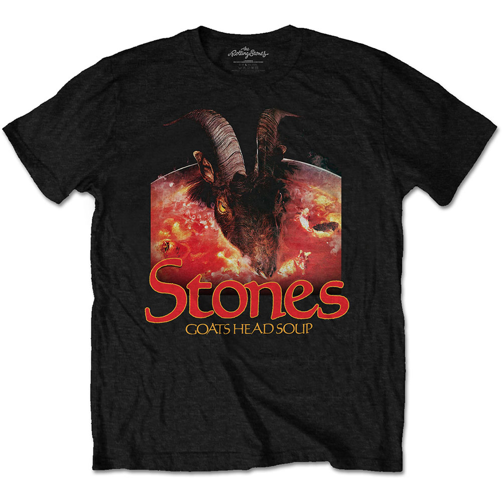 Tričko The Rolling Stones - GHS with Logo, Unisex,Čierna,XXL