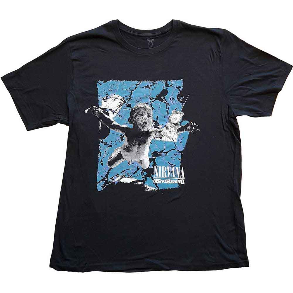 Tričko Nirvana - Nevermind Cracked, Unisex,Čierna,L