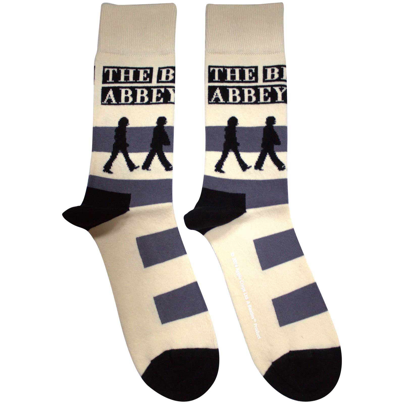 Ponožky The Beatles - Abbey Road Crossing, Unisex,Natural,Univerzálna