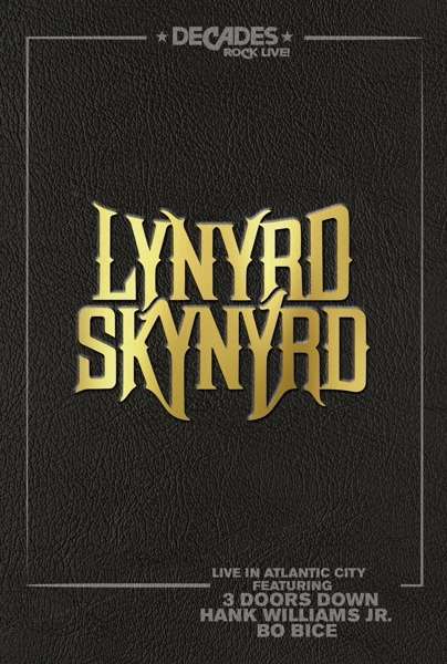 DVD Lynyrd Skynyrd - LIVE IN ATLANTIC CITY