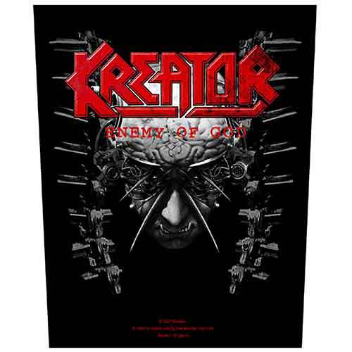 Nažehlovačka Kreator - Enemy of God