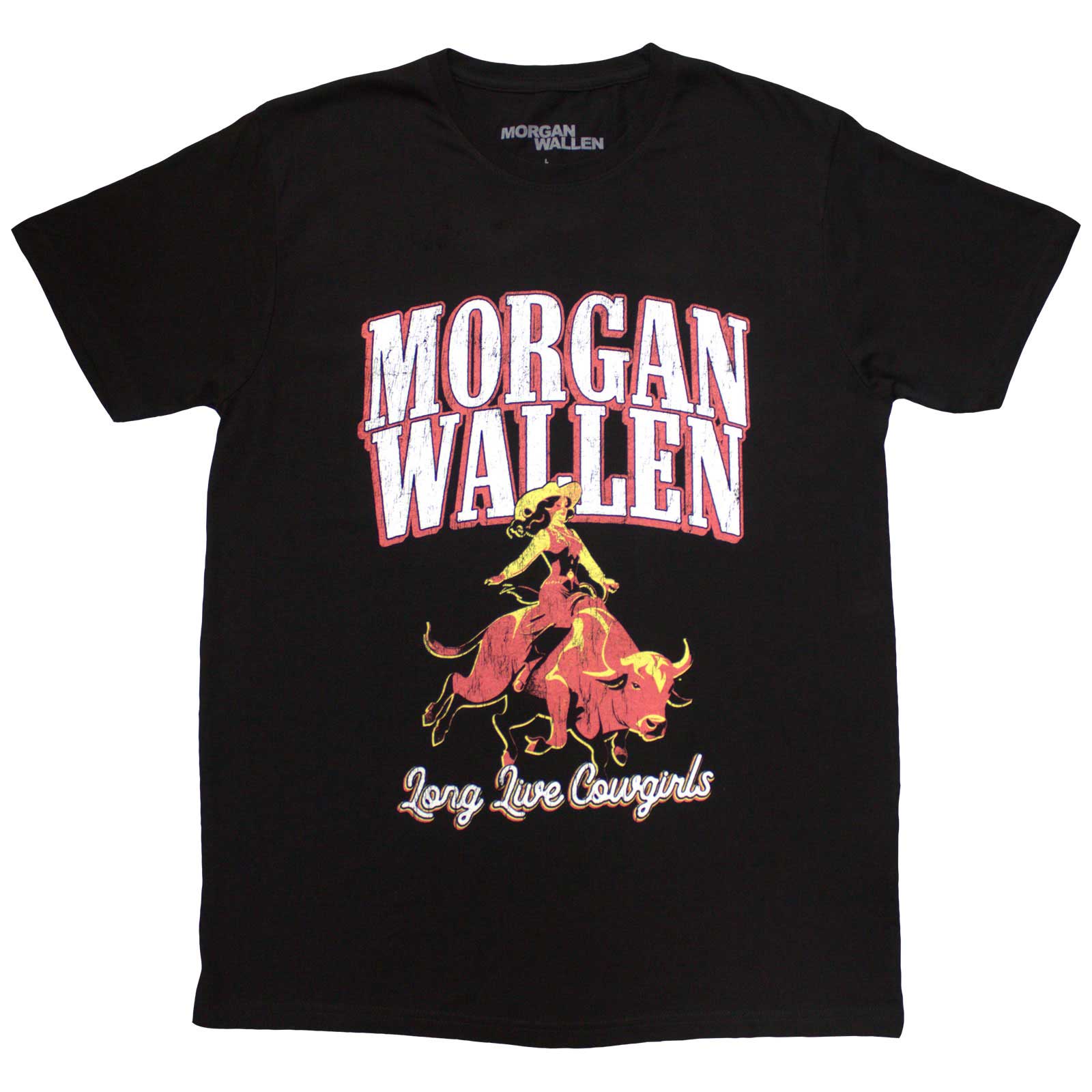 Tričko Morgan Wallen - Long Live Cowgirls, Unisex,Čierna,XXL