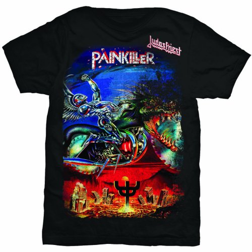 Tričko Judas Priest - Painkiller, Unisex,Čierna,XXL