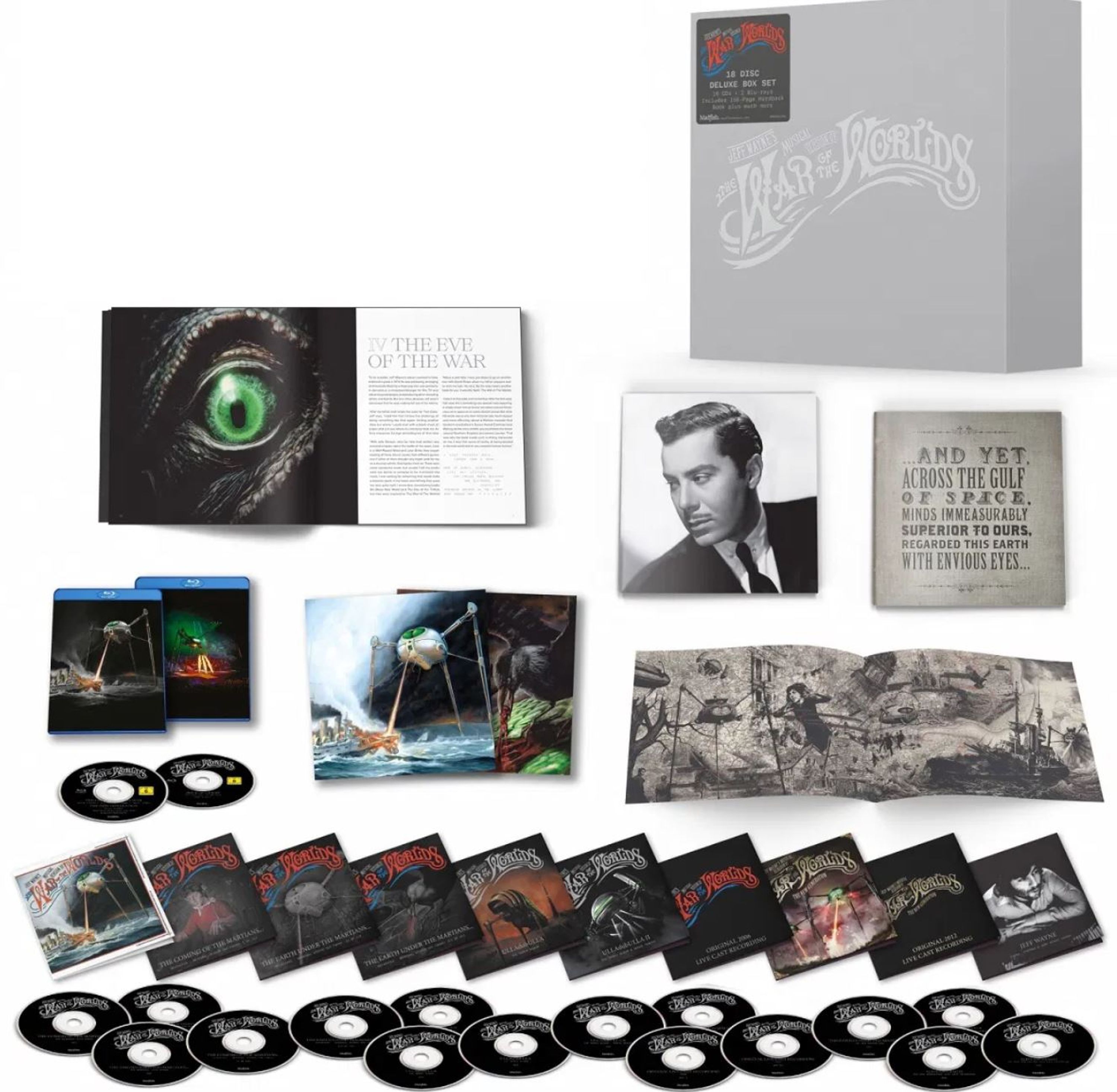 CD Jeff Wayne - JEFF WAYNE'S MUSICAL VERSION OF THE WAR OF THE WORLDS