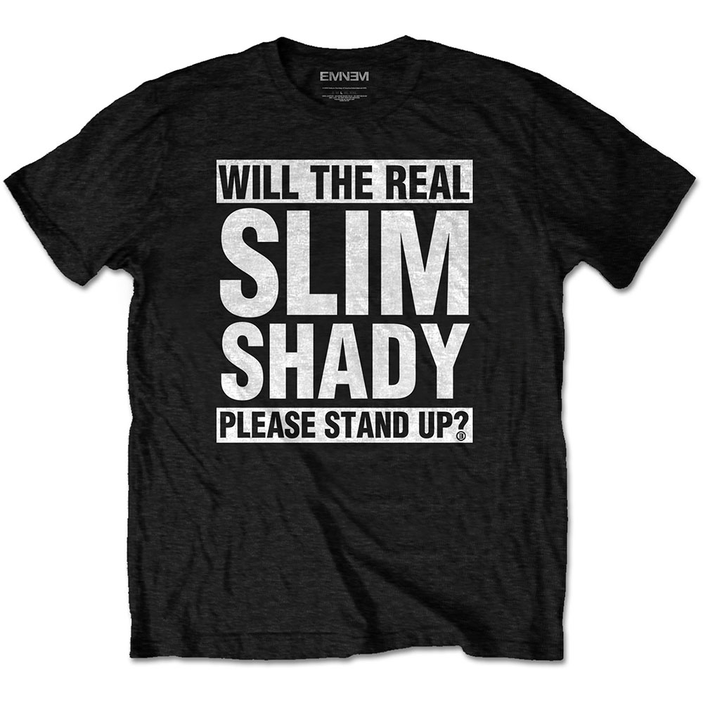 Tričko Eminem - The Real Slim Shady, Unisex,Čierna,XXL