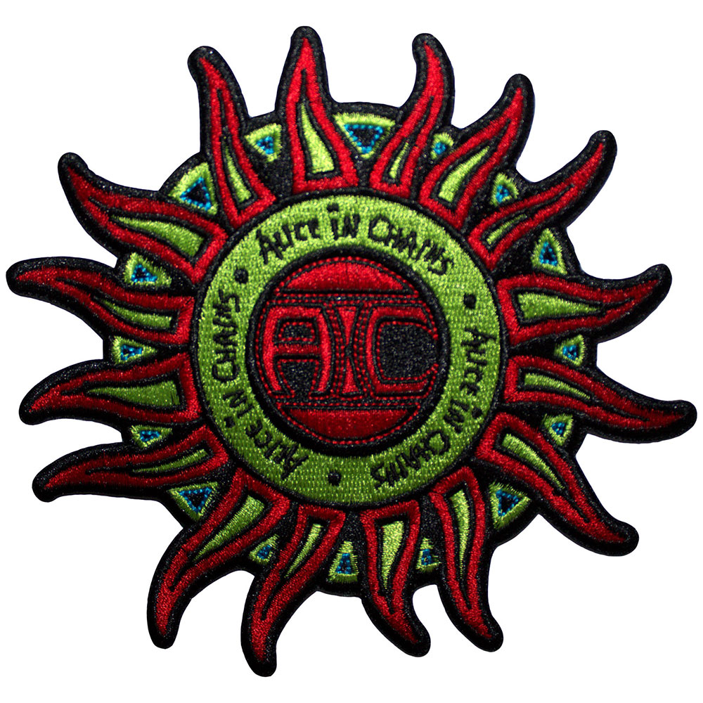Nažehlovačka Alice In Chains - Sun Logo Colour