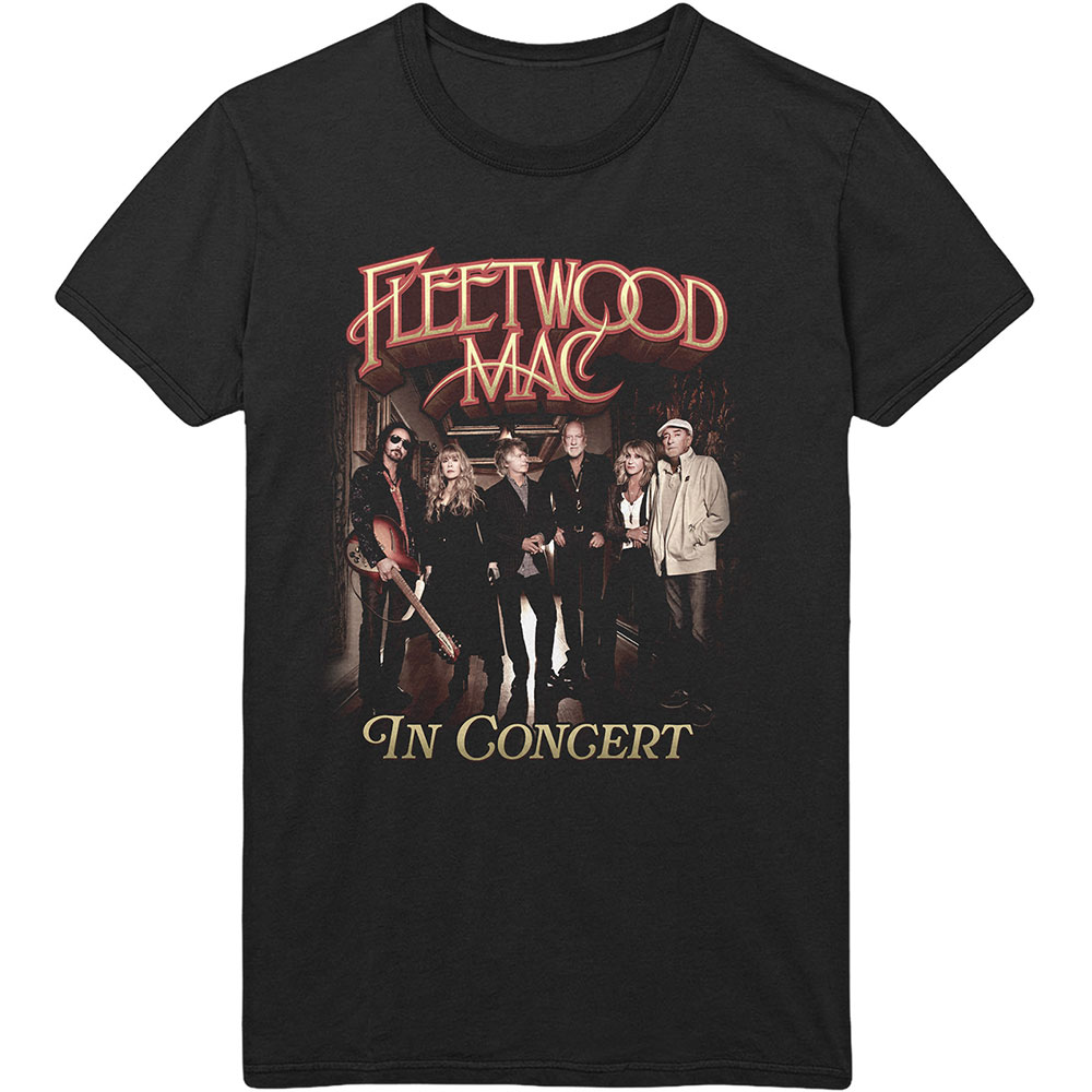 Tričko Fleetwood Mac - In Concert, Unisex,Čierna,XXL