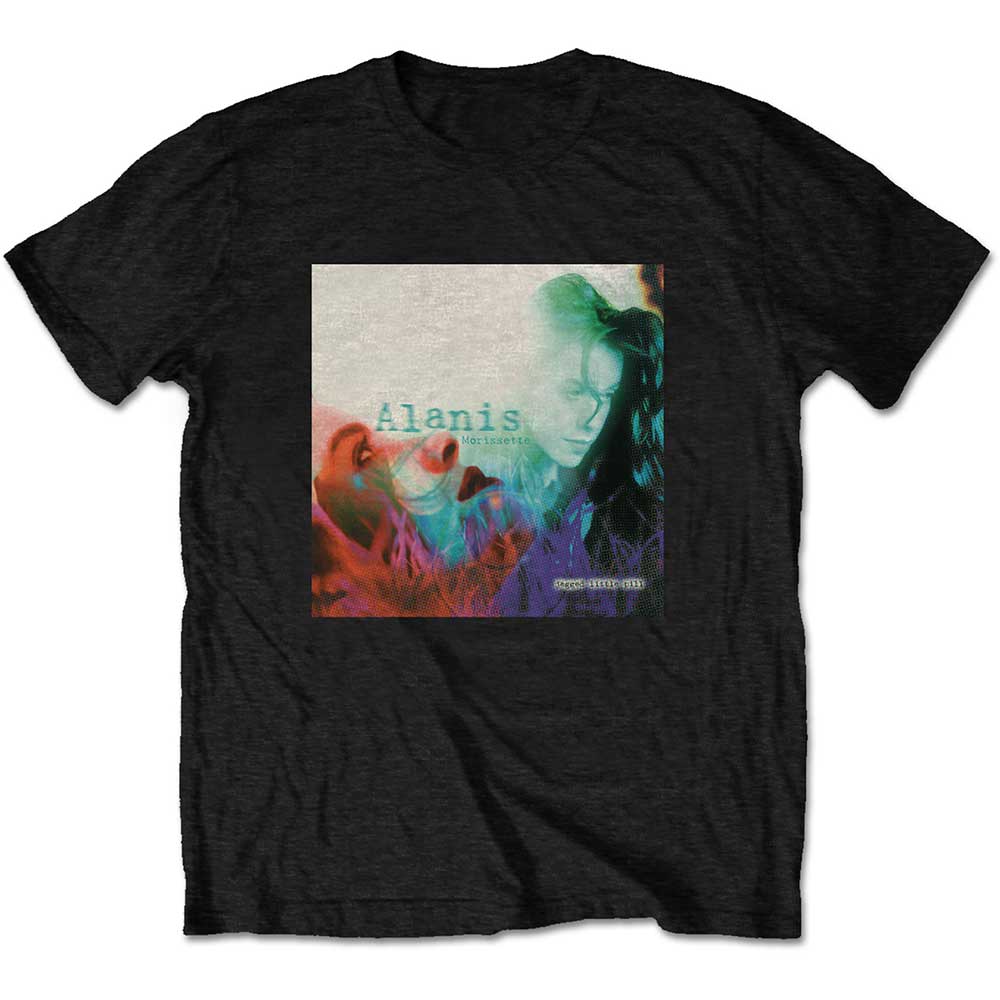 Tričko Alanis Morissette - Jagged Little Pill, Unisex,Čierna,XXL