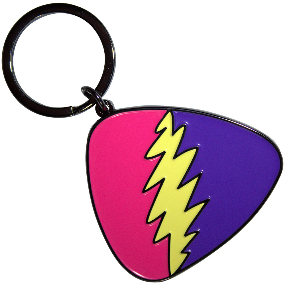 Kľúčenka Grateful Dead - Pink/Purple Plectrum