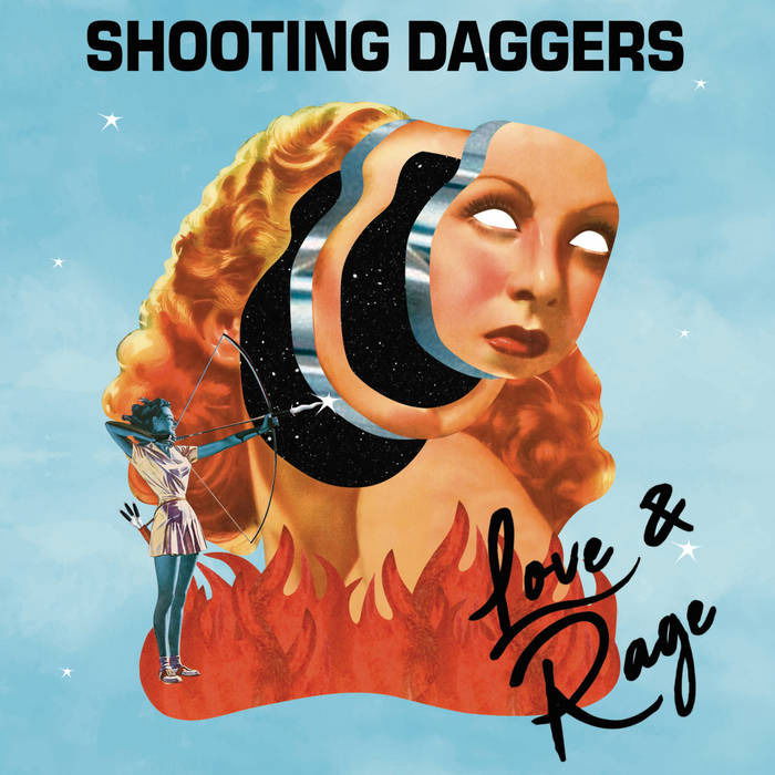 Vinyl Shooting Daggers - LOVE & RAGE