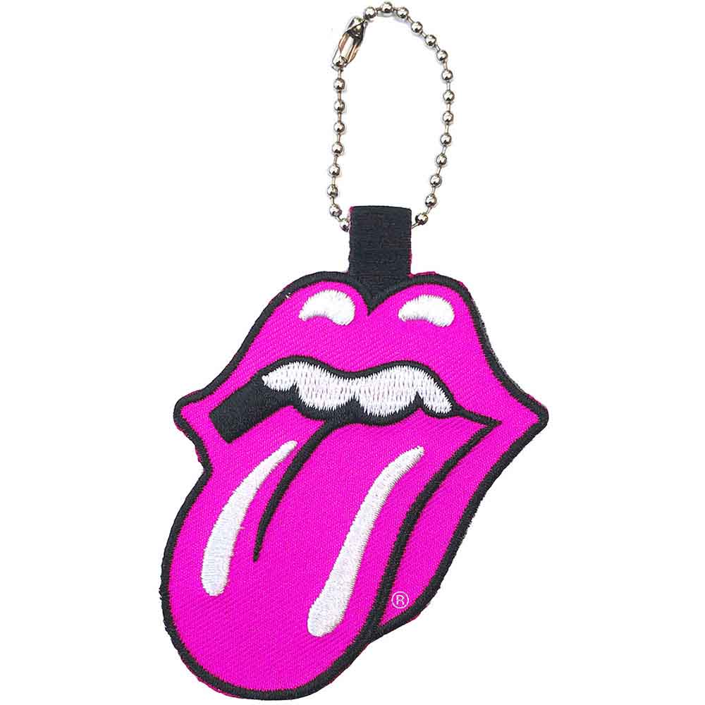 Kľúčenka The Rolling Stones - Classic Tongue, Ružová,Univerzálna