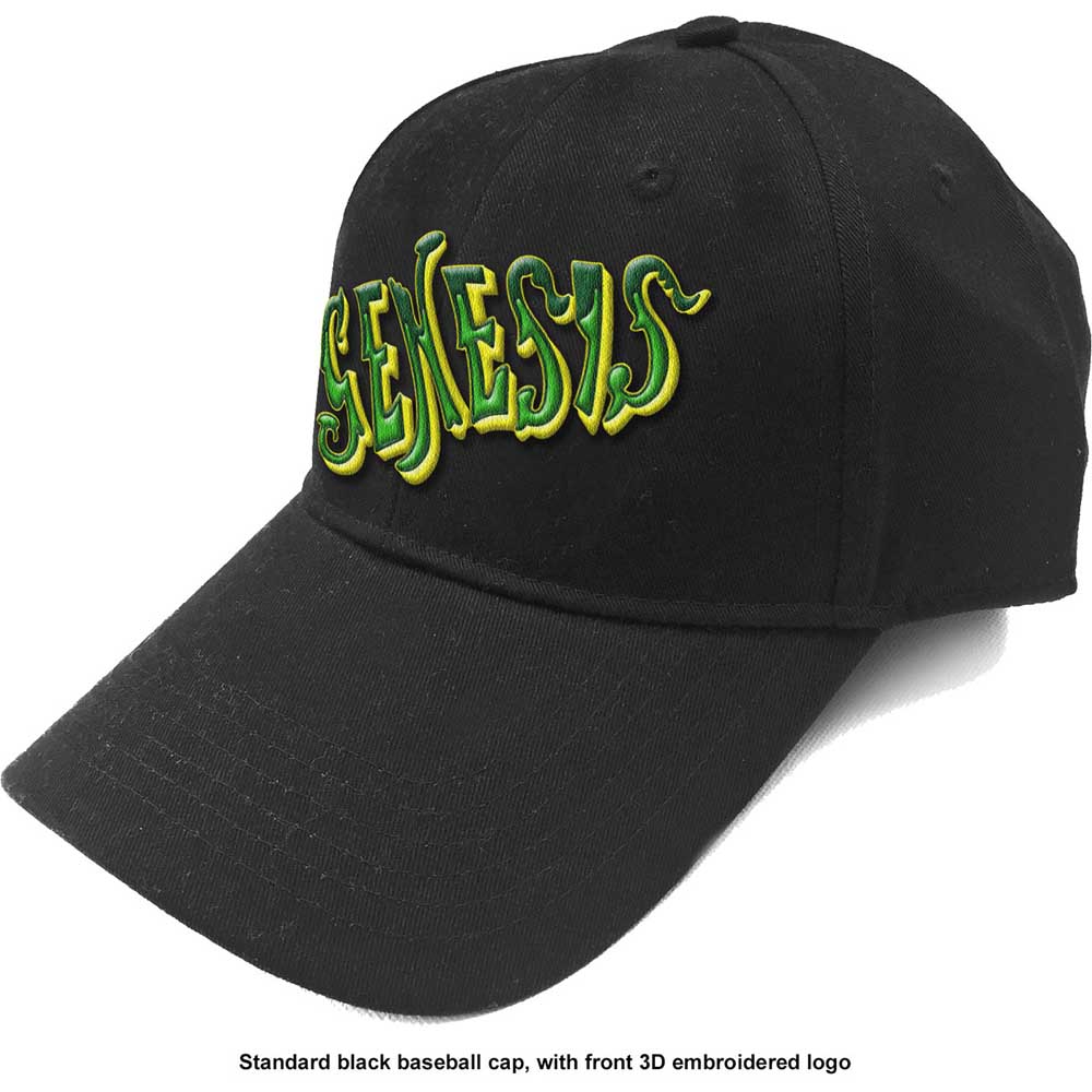 Šiltovka Genesis - Green Classic Logo, Unisex,Čierna,Univerzálna
