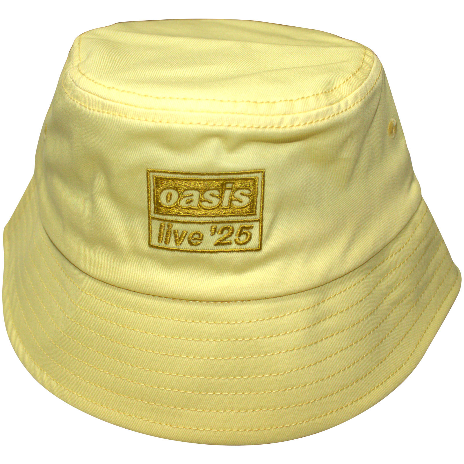 Klobúk Oasis - Live '25 Logo, Unisex,Žltá,Univerzálna