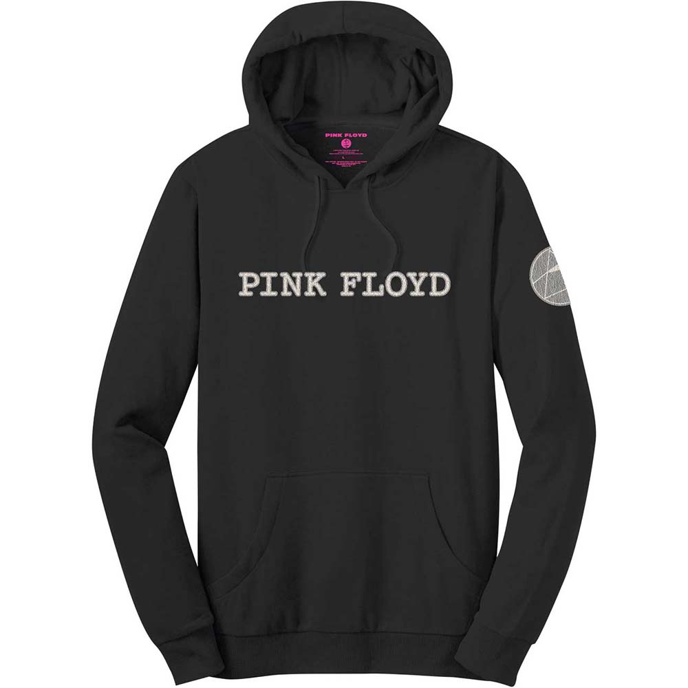 Mikina Pink Floyd - Logo & Prism, Unisex,Čierna,XL