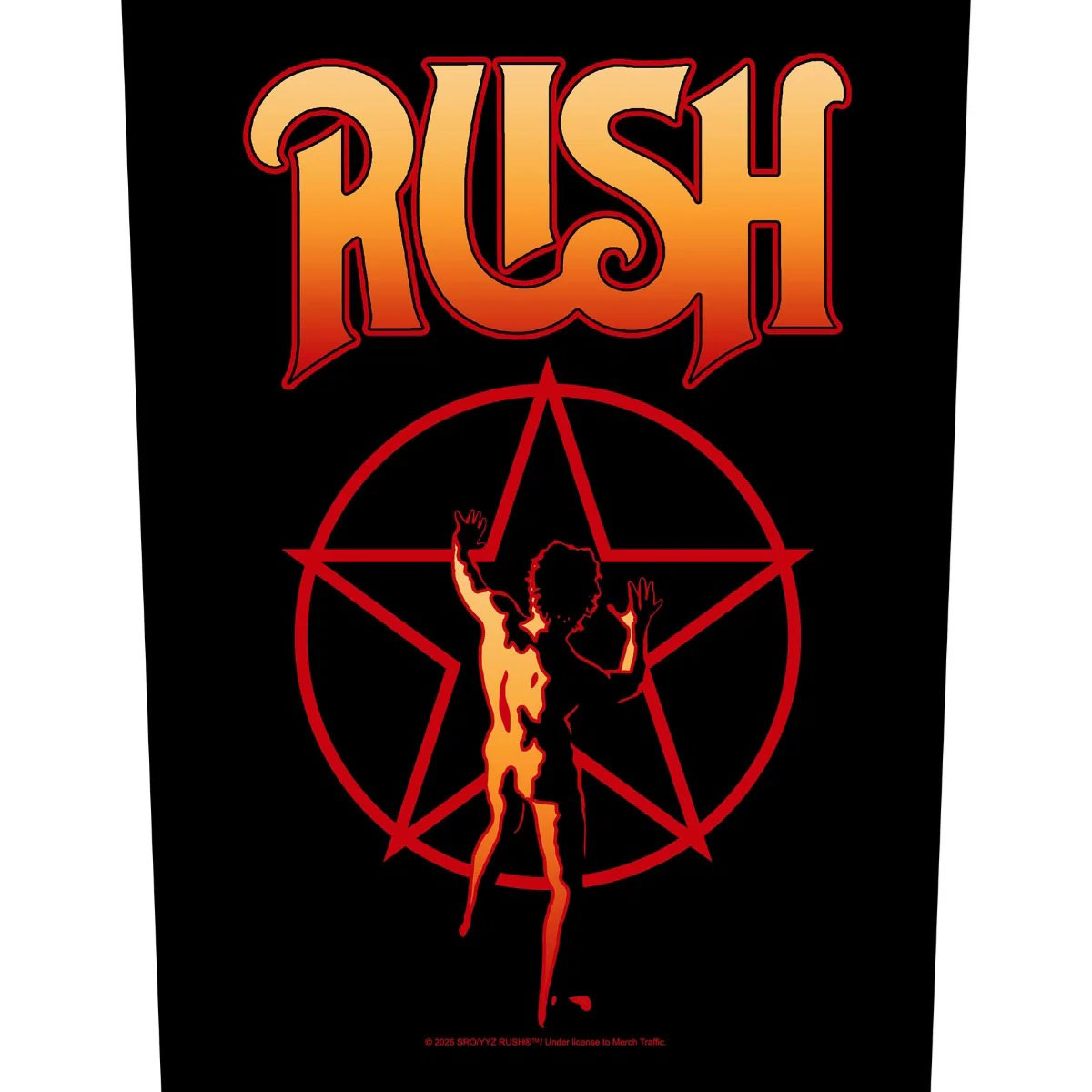 Nažehlovačka Rush - Starman