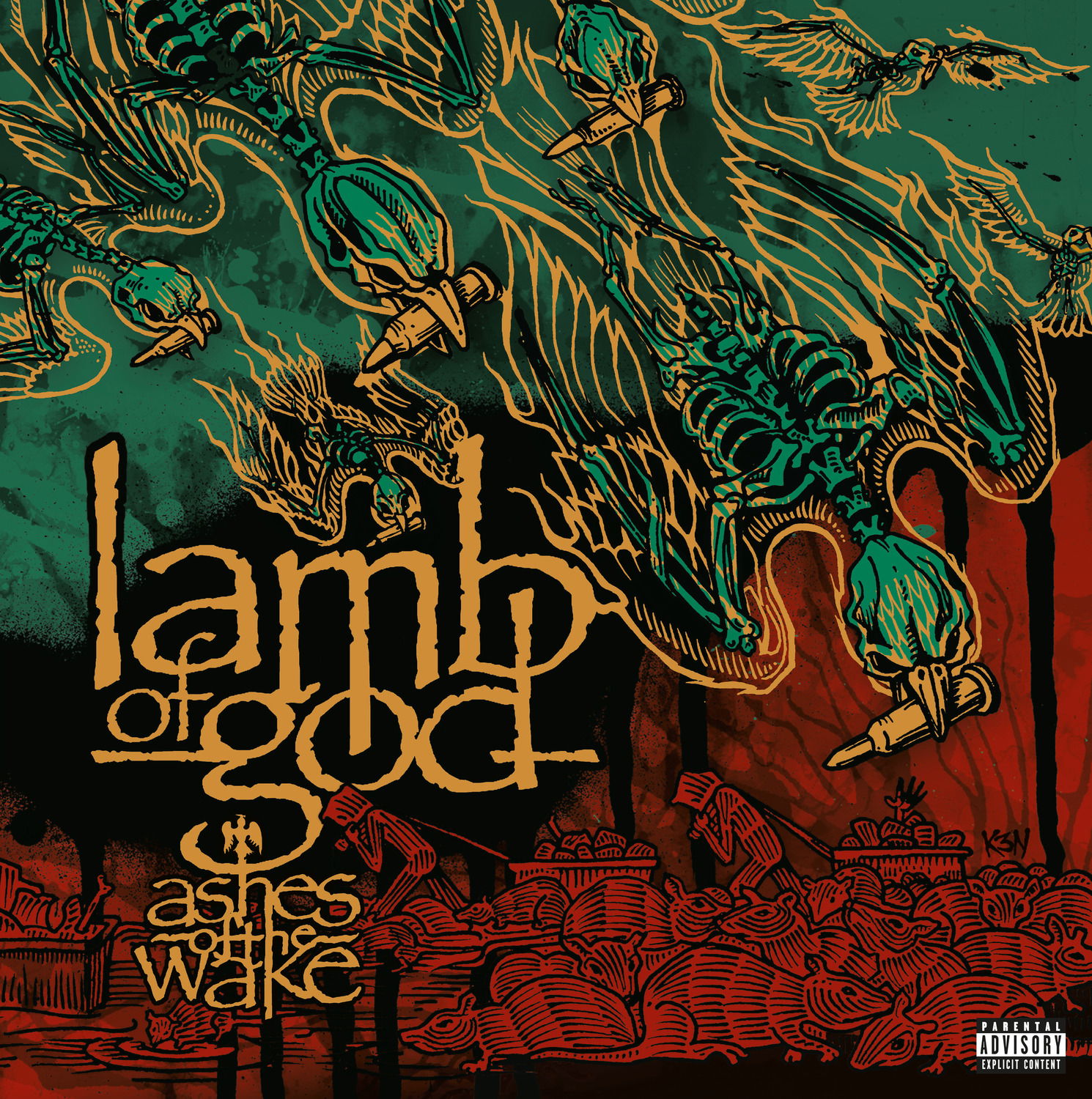 CD Lamb of God - Ashes of the Wake (20th Anniversary Edition)