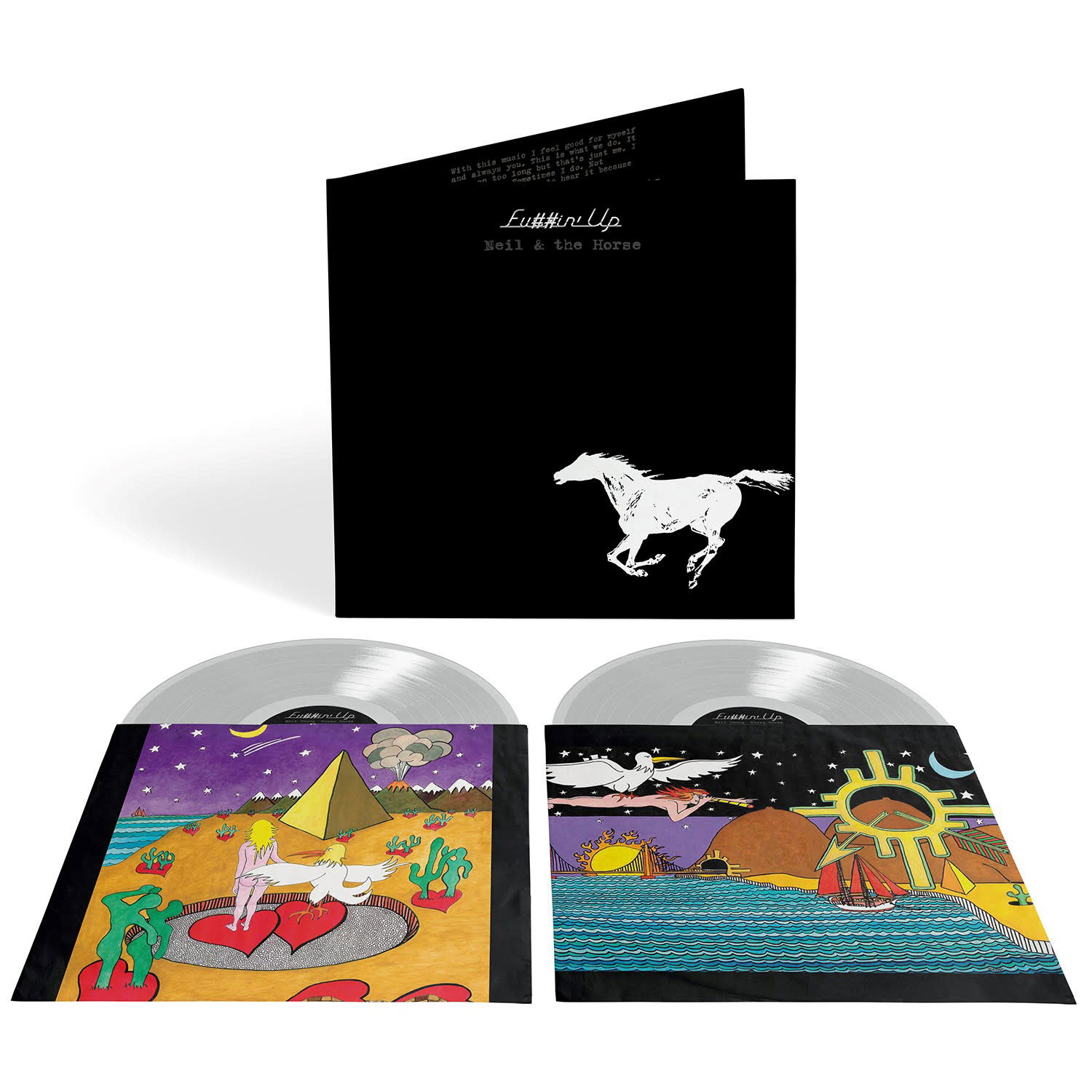 Vinyl Neil Young & Crazy Horse - FU##IN' UP (CLEAR VINYL, RSD 2024)