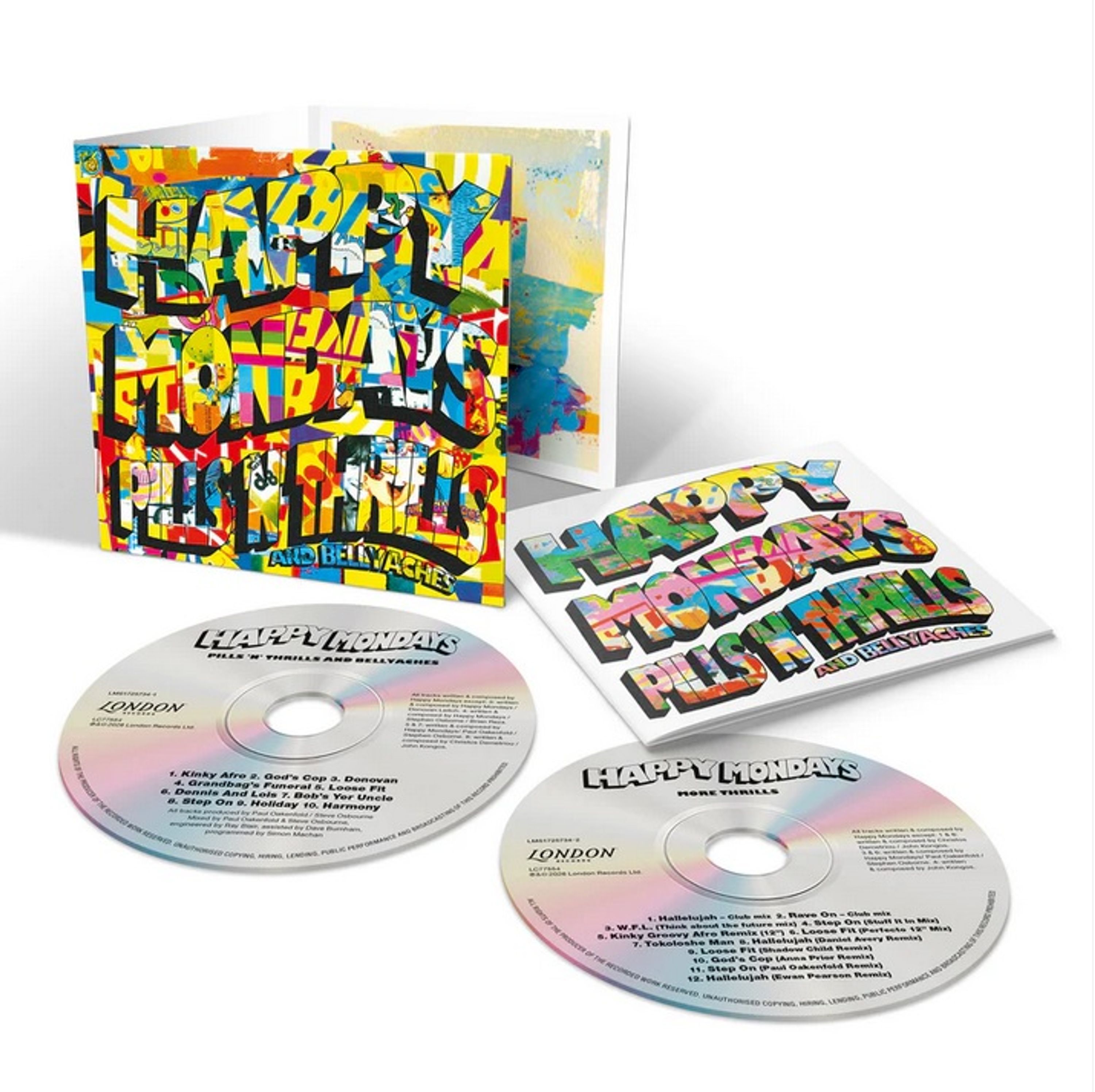 CD Happy Mondays - PILLS N THRILLS AND B...