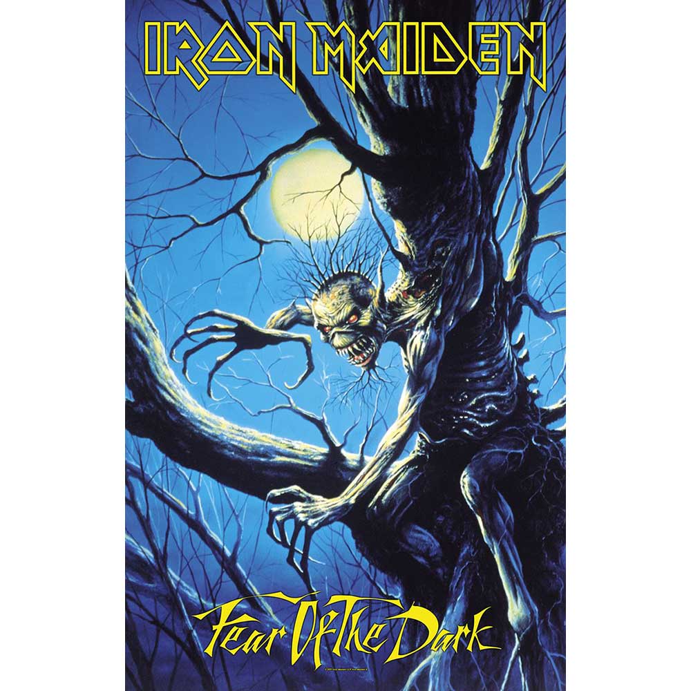 Plagát Iron Maiden - Fear of the Dark ( TEXTILNÝ PLAGÁT )