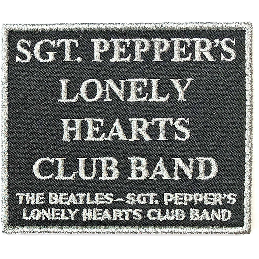 Nažehlovačka The Beatles - Sgt. Pepper's….Black