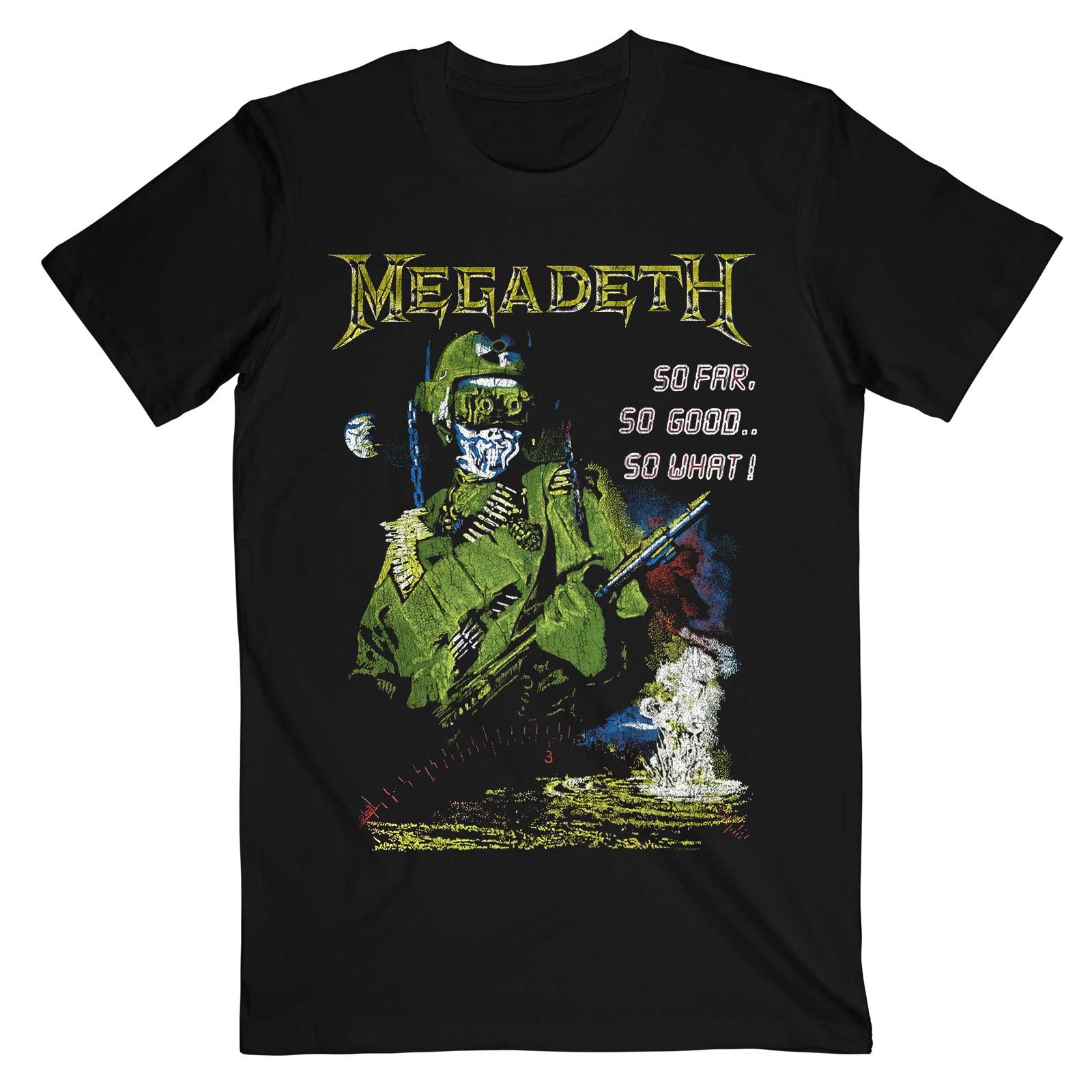 Tričko Megadeth - SFSGSW Explosion Vintage, Unisex,Čierna,XXL