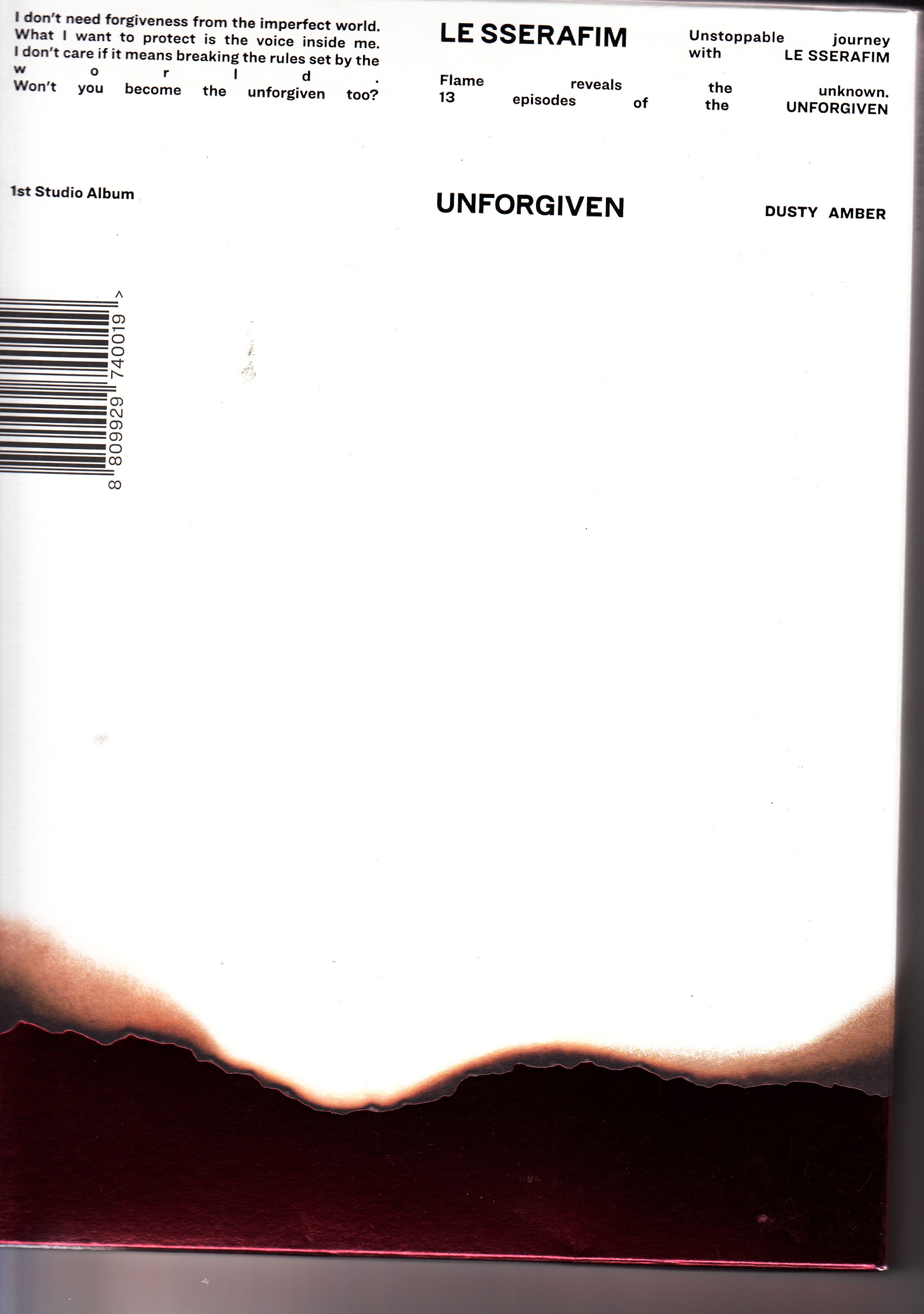 CD LE SSERAFIM - Unforgiven
