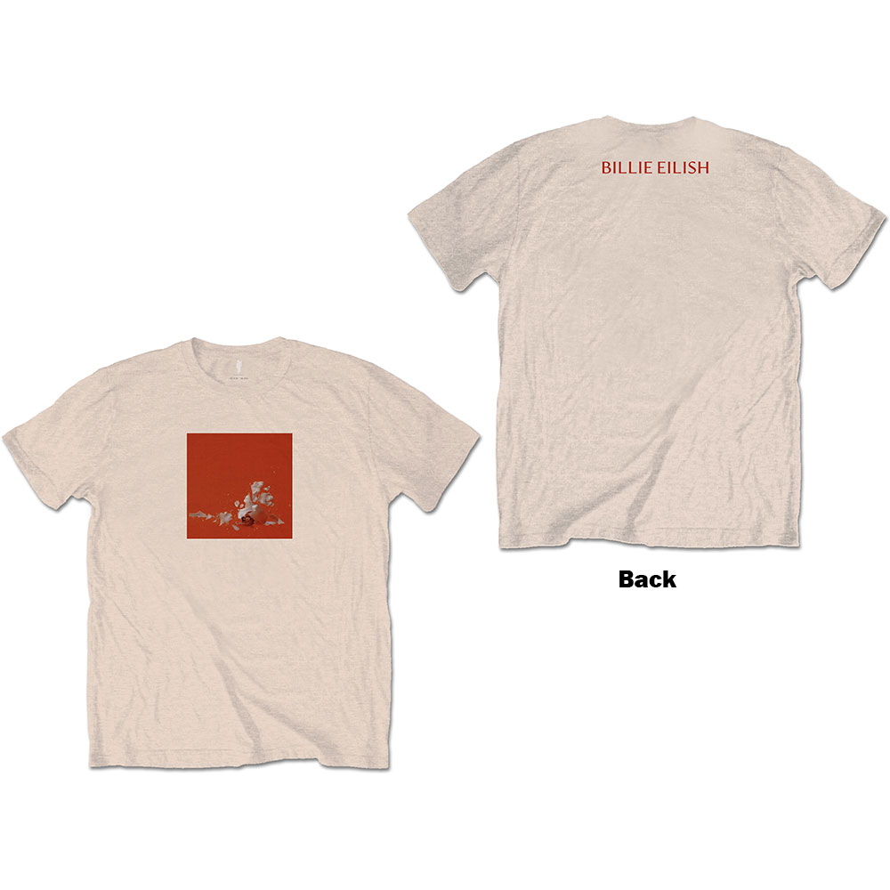 Tričko Billie Eilish - Therefore I Am, Unisex,Natural,XXL