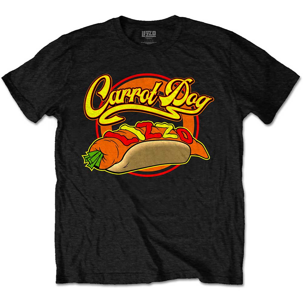 Tričko Lizzo - Carrot Glizzy, Unisex,Čierna,XXL