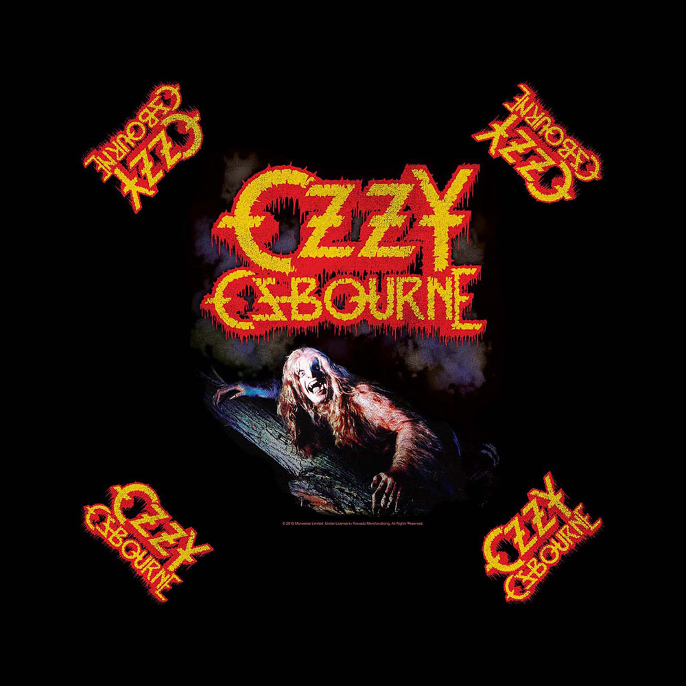Šatka Ozzy Osbourne - Bark at the Moon, Unisex,Čierna,Univerzálna