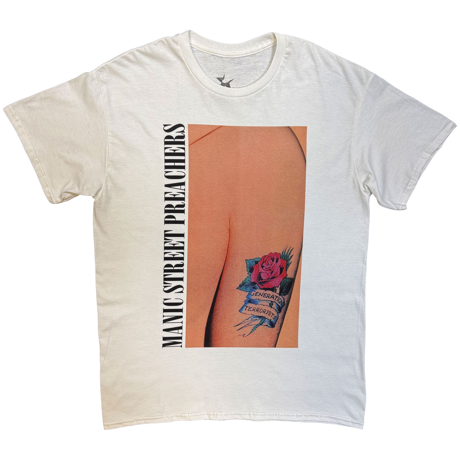 Tričko Manic Street Preachers - Generation Terrorists, Unisex,Biela,XXL