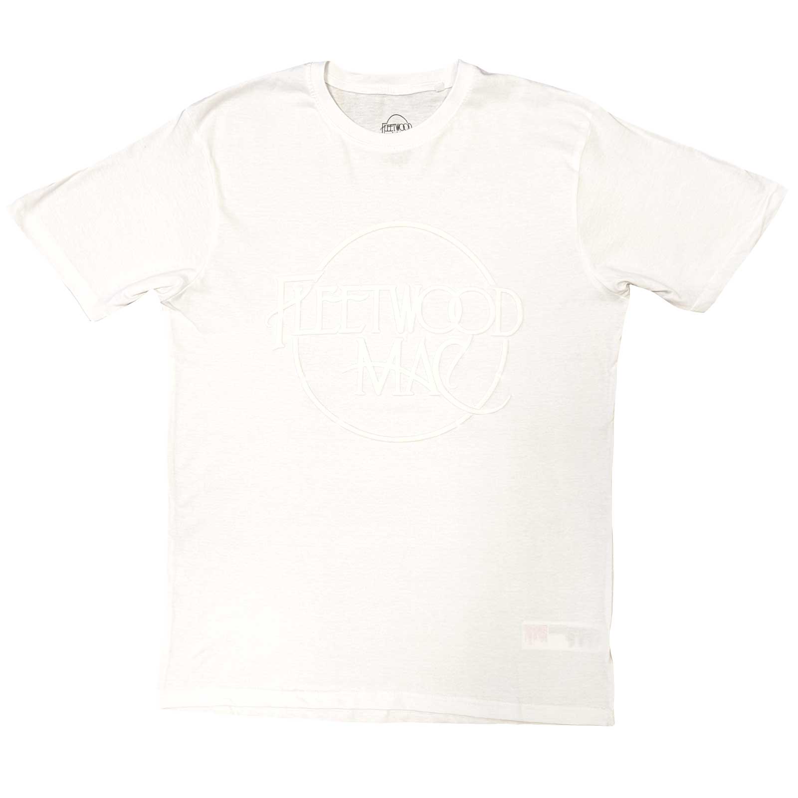 Tričko Fleetwood Mac - Classic Logo, Unisex,Biela,XL