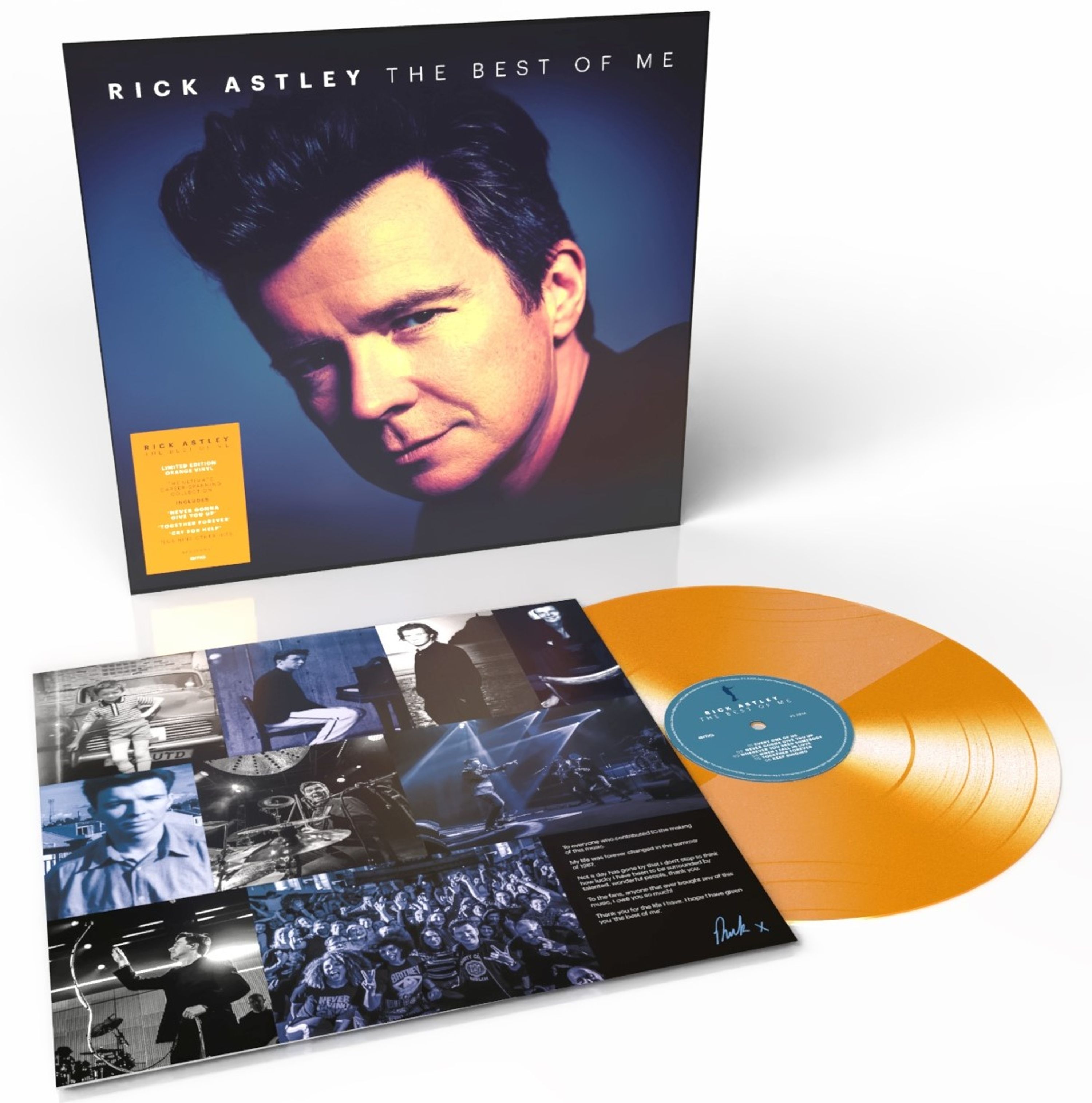 Vinyl Rick Astley - THE BEST OF ME