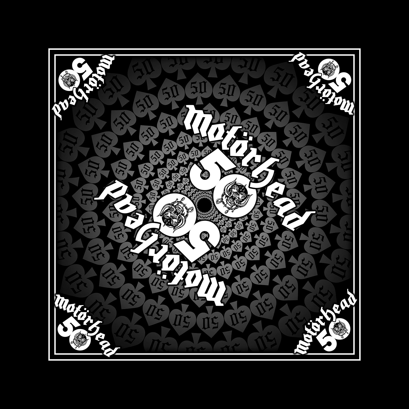 Šatka Motörhead - 50, Unisex,Čierna,Univerzálna